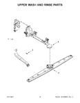 Diagram for 08 - Upper Wash And Rinse Parts