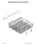 Diagram for 09 - Upper Rack And Track Parts