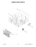 Diagram for 10 - Lower Rack Parts