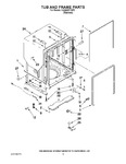 Diagram for 05 - Tub And Frame Parts