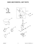 Diagram for 02 - Base And Pedestal Unit Parts