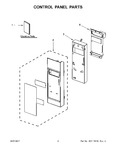 Diagram for 02 - Control Panel Parts