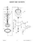 Diagram for 04 - Basket And Tub Parts