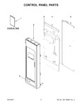 Diagram for 02 - Control Panel Parts