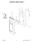 Diagram for 02 - Control Panel Parts