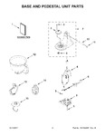 Diagram for 02 - Base And Pedestal Unit Parts