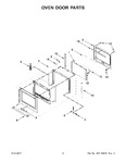 Diagram for 04 - Oven Door Parts