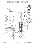 Diagram for 04 - Base And Pedestal Unit Parts