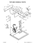 Diagram for 02 - Top And Console Parts