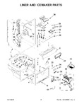 Diagram for 03 - Liner And Icemaker Parts