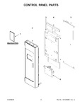 Diagram for 02 - Control Panel Parts