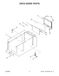 Diagram for 04 - Oven Door Parts