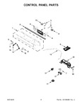 Diagram for 03 - Control Panel Parts