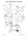 Diagram for 04 - Base And Pedestal Unit Parts