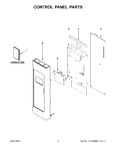 Diagram for 02 - Control Panel Parts