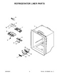 Diagram for 03 - Refrigerator Liner Parts