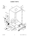 Diagram for 02 - Cabinet Parts