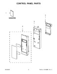 Diagram for 02 - Control Panel Parts