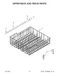 Diagram for 09 - Upper Rack And Track Parts