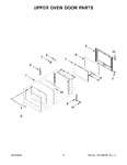 Diagram for 04 - Upper Oven Door Parts