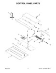 Diagram for 02 - Control Panel Parts