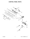 Diagram for 03 - Control Panel Parts