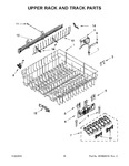 Diagram for 09 - Upper Rack And Track Parts