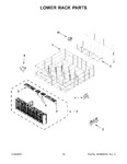 Diagram for 10 - Lower Rack Parts