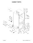 Diagram for 02 - Cabinet Parts