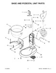 Diagram for 04 - Base And Pedestal Unit Parts