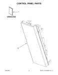 Diagram for 02 - Control Panel Parts