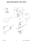 Diagram for 02 - Base And Pedestal Unit Parts