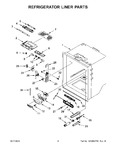 Diagram for 03 - Refrigerator Liner Parts