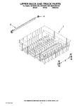 Diagram for 09 - Upper Rack And Track Parts