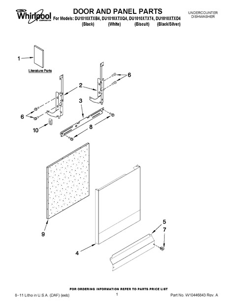 26 Whirlpool Dishwasher Parts Diagram - Wiring Database 2020