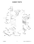 Diagram for 02 - Cabinet Parts