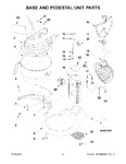 Diagram for 04 - Base And Pedestal Unit Parts