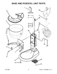 Diagram for 04 - Base And Pedestal Unit Parts