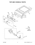 Diagram for 02 - Top And Console Parts