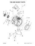 Diagram for 06 - Tub And Basket Parts