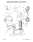 Diagram for 04 - Base And Pedestal Unit Parts