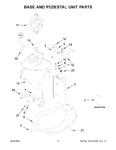 Diagram for 03 - Base And Pedestal Unit Parts