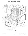 Diagram for 04 - Tub And Frame Parts