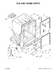 Diagram for 04 - Tub And Frame Parts