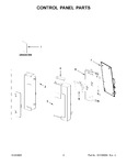 Diagram for 02 - Control Panel Parts