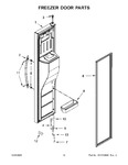 Diagram for 08 - Freezer Door Parts