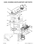 Diagram for 03 - Case, Gearing And Planetary Unit Parts