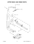 Diagram for 06 - Upper Wash And Rinse Parts