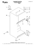 Diagram for 01 - Cabinet Parts