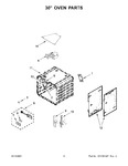 Diagram for 05 - 30" Oven Parts